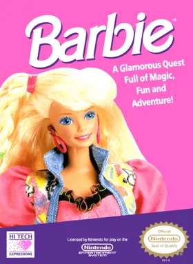 Barbie (USA) (Rev 1) box cover front